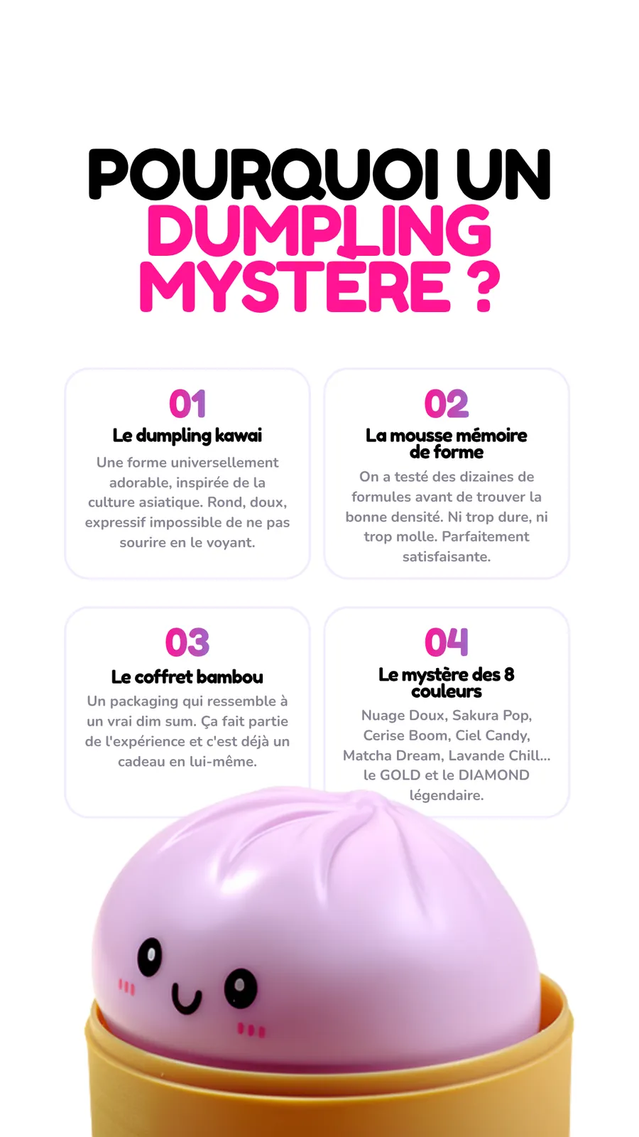 Créa PickPop dumpling mystère